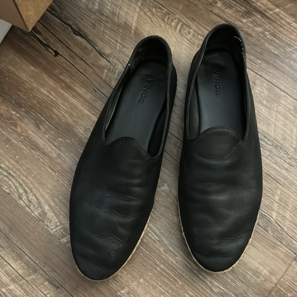 Malia - Black flats Vince Size 8M - Picture 2 of 3